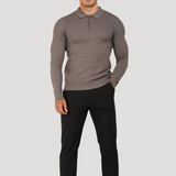 PEDRO - LONG SLEEVE POLO SHIRT
