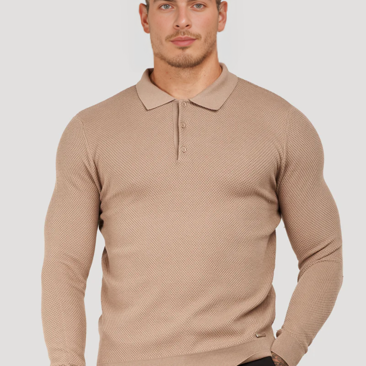 PEDRO - LONG SLEEVE POLO SHIRT