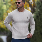 GIRAFFE - CABLE KNIT SWEATER