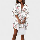 Carla - Vestido Floral Curto