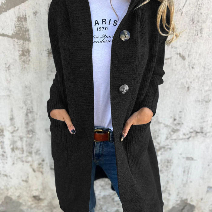 Sandra | Casaco de Malha Comprido e Elegante
