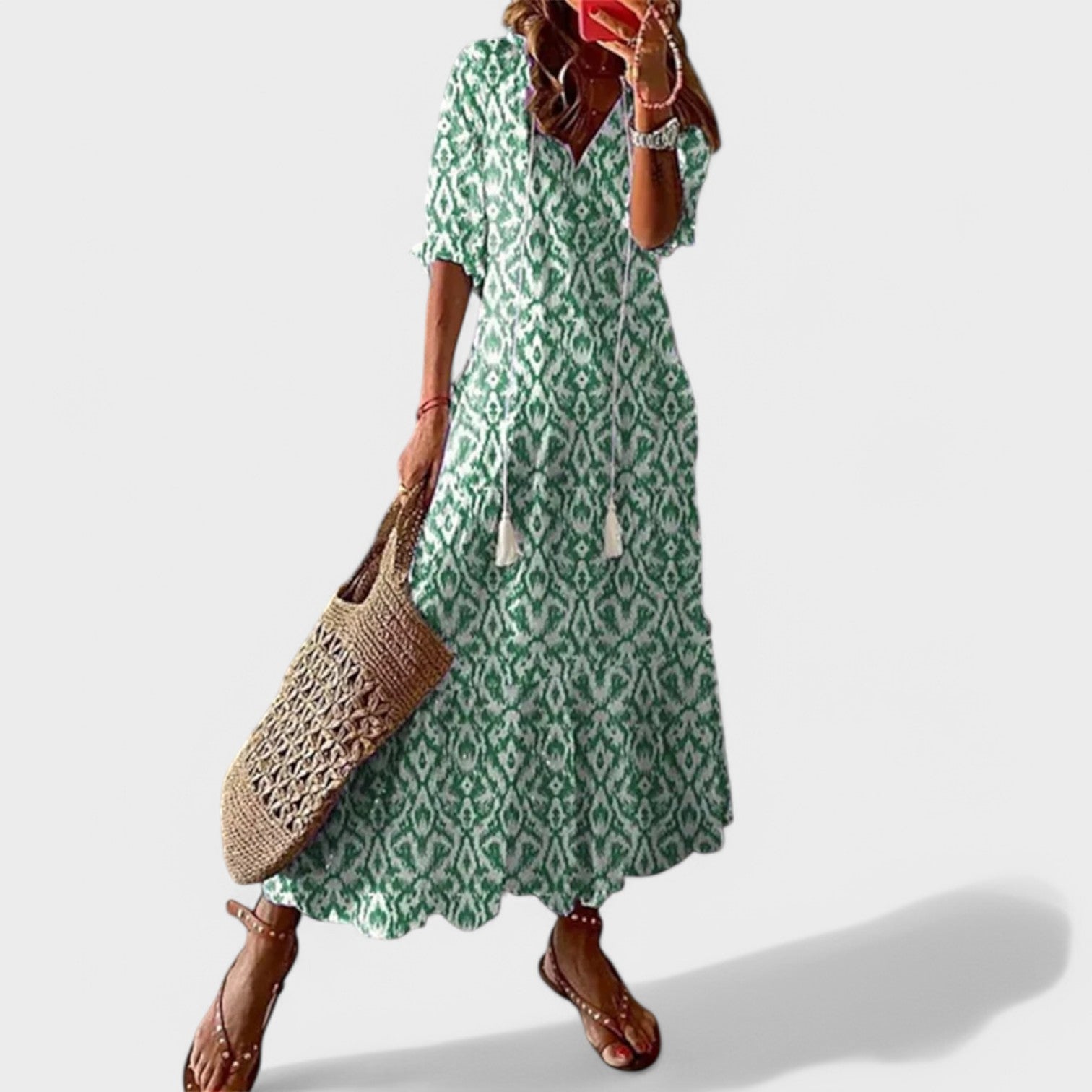 Matilde - Vestido Longo de Primavera