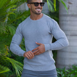 PIQUE -  CREW SWEATER