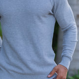 PIQUE -  CREW SWEATER