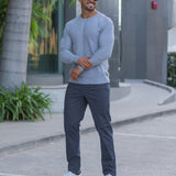 PIQUE -  CREW SWEATER