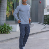 PIQUE -  CREW SWEATER