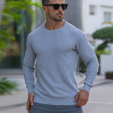 PIQUE -  CREW SWEATER