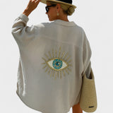 Alice - Camisa Casual Estilo Ibiza