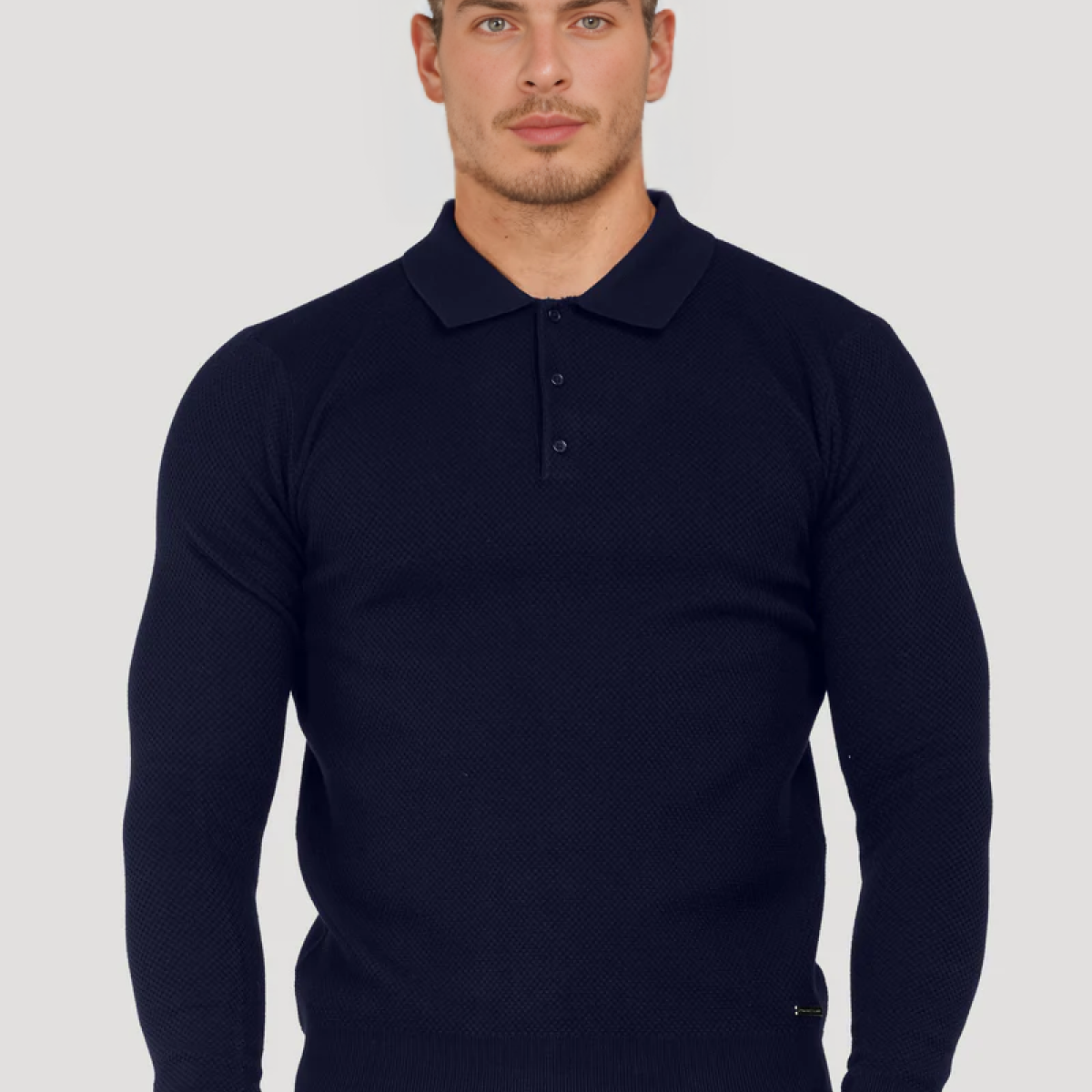 PEDRO - LONG SLEEVE POLO SHIRT