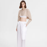 Cozy Cropped Button Up Cardigan