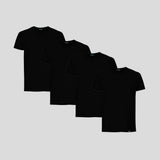BASIC SLIM-FIT T-SHIRT 4-PACK