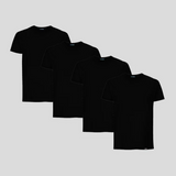 BASIC SLIM-FIT T-SHIRT 4-PACK