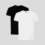 BASIC SLIM-FIT T-SHIRT 2-PACK
