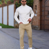 LENO - TURTLENECK WASHABLE SWEATER