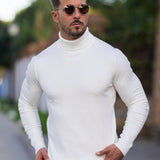 LENO - TURTLENECK WASHABLE SWEATER