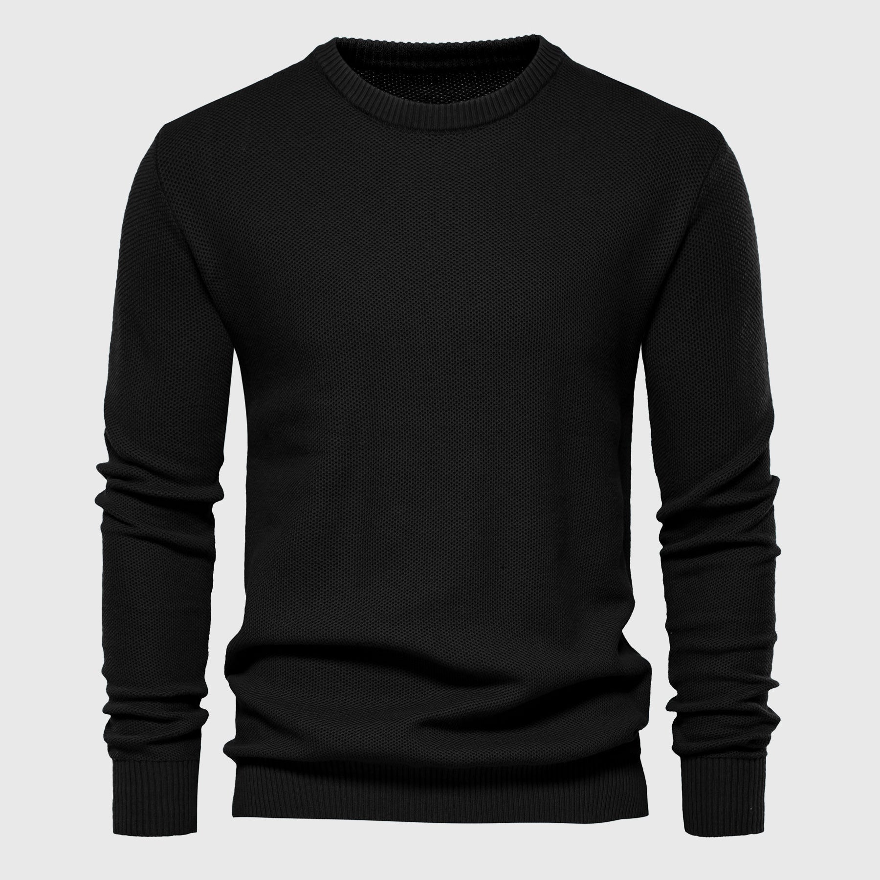 PIQUE -  CREW SWEATER