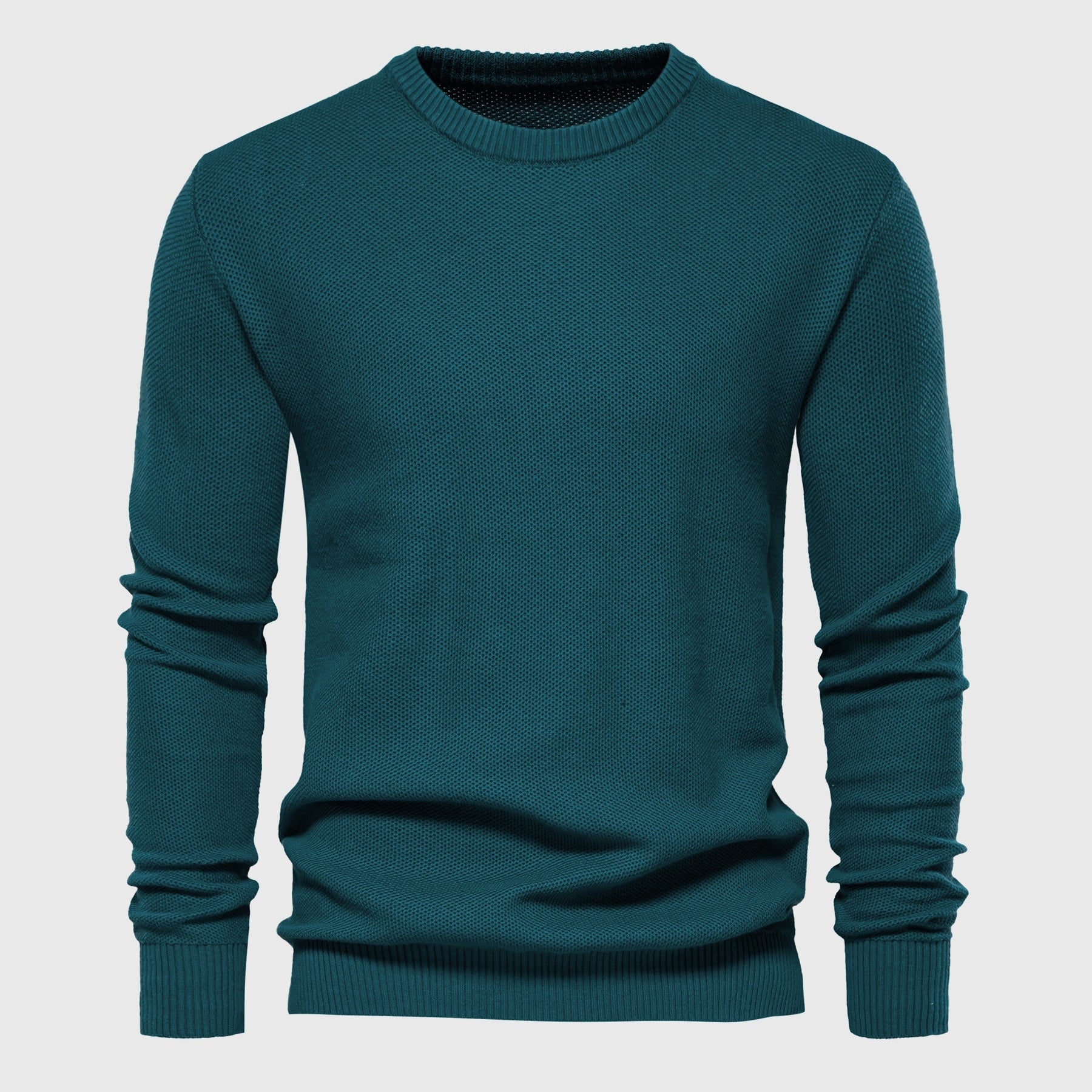 PIQUE -  CREW SWEATER