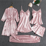 Bianca - Conjunto de Pijama Feminino em Cetim