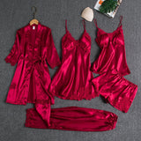 Bianca - Conjunto de Pijama Feminino em Cetim