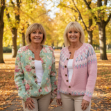 Madalena - Cardigan Floral de Outono